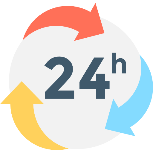 24-hour icon