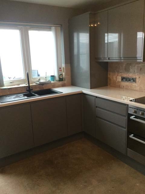 Kitchen installation